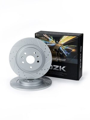 Chery Tiggo 4/4pro/5/Omoda C5 2WD. Передние перфорированные тормозные диски DZK21933. 204000081AA/204006709AA - Миниатюра 1